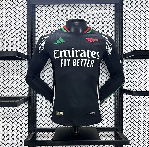 Camisa Arsenal 24/25 Fora Long Sleeves Versão Jogador