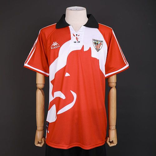 Camisa Athletic Bilbao Casa 1997/98 Retrô