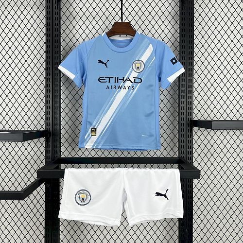 Kit Infantil Manchester City Casa 2025/26