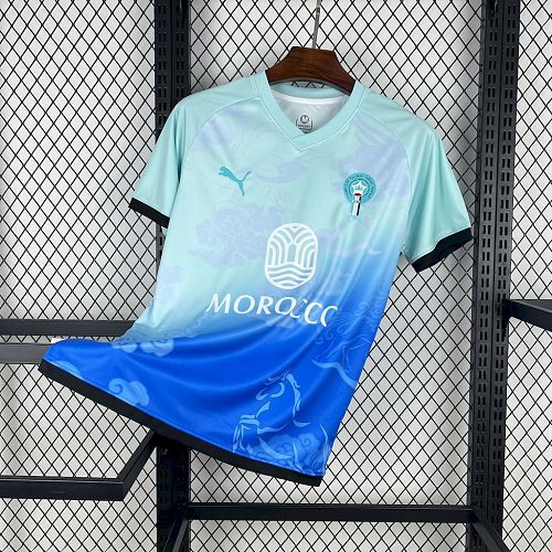 Camisa Marrocos 2025 Ocean and sky version