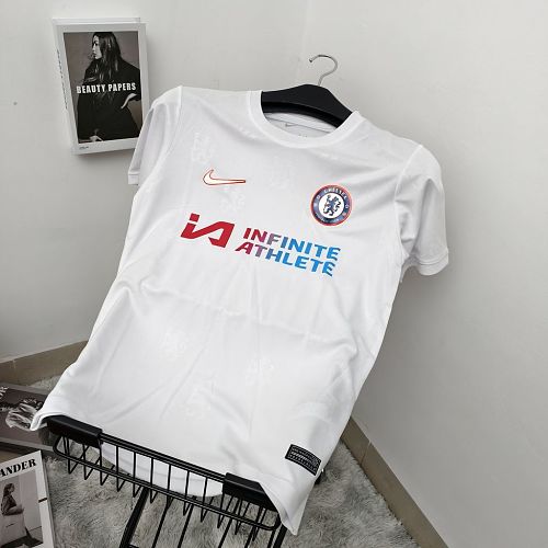 Camisa Chelsea White Training 2024/25 Soccer jerseys