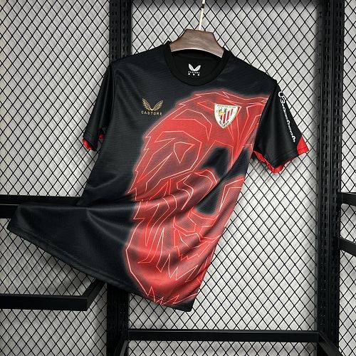 Camisa Athletic Bilbao 24/25 Pré-Jogo training