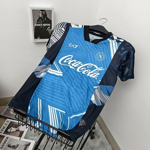 Camisa Napoli 2024/25 Pré-Jogo training Soccer jerseys