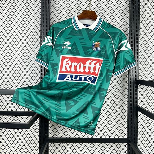 Camisa Real Sociedad 95/96 Fora Retrô