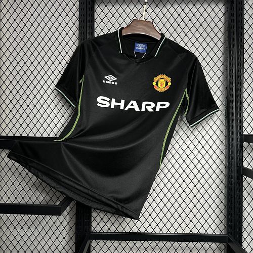 Camisa Manchester United 1998-99 Terceira Retrô