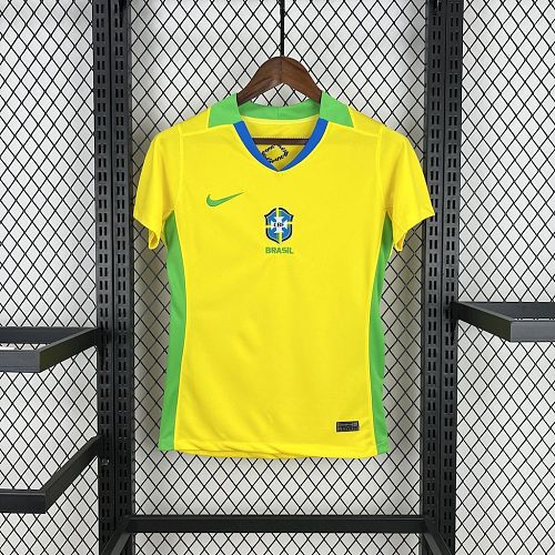 Camisa Brasil 2025/26 Casa Feminina