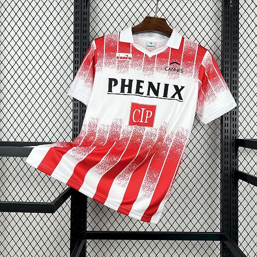 Camisa AS Cannes 91/92 Casa Retrô