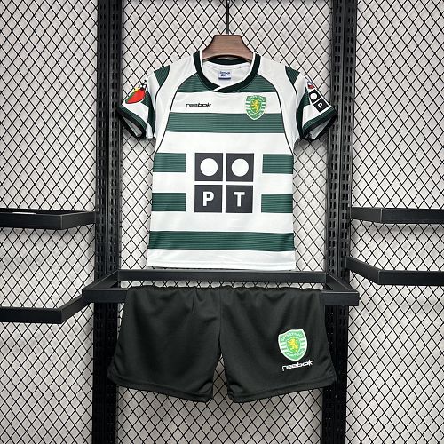 Kit Infantil Sporting CP 01/03 Casa Retrô