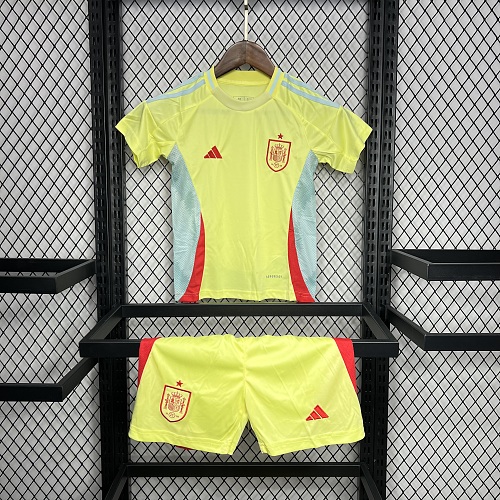 Kit Infantil Espanha 24/25 Euro Fora