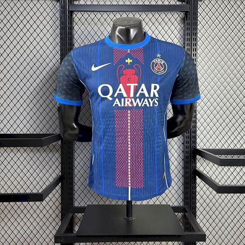 Camisa PSG 25/26 Champions Versão Jogador