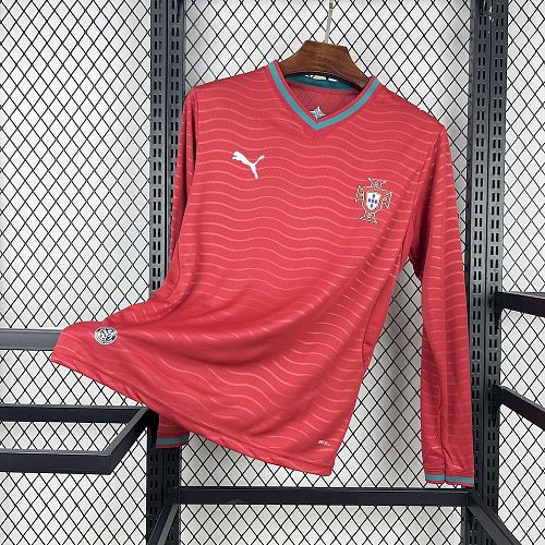Camisa Portugal 2026 Copa do Mundo Casa Long sleeves