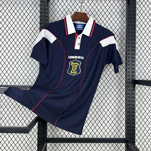Camisa Top 1:1 Scotland 1996-98 Casa Retrô