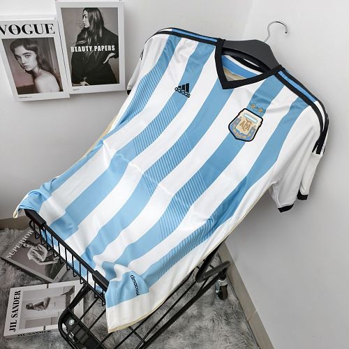 Camisa Top 1:1 Argentina Casa 2014 Retrô