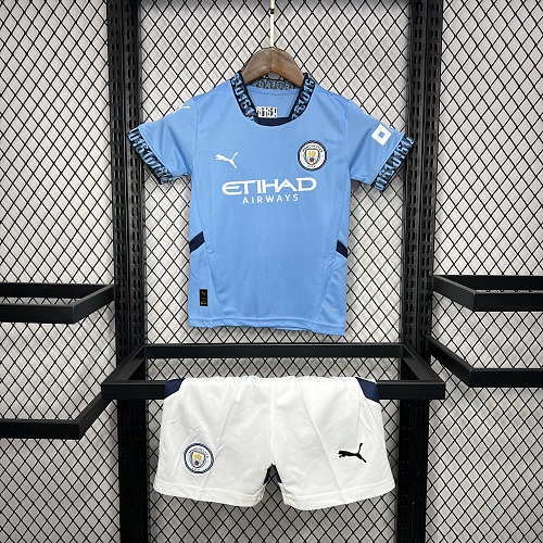 Kit Infantil Manchester City 24/25 Casa