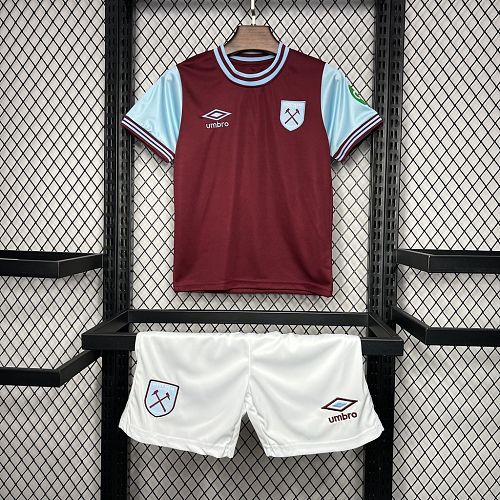 Kit Infantil West Ham United 24/25 Casa