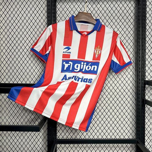 Camisa Sporting de Gijon 01/02 Casa Retrô