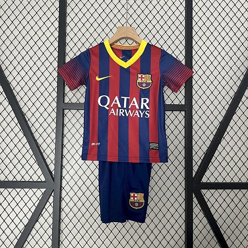 Kit Infantil Barcelona 13/14 Casa Retrô