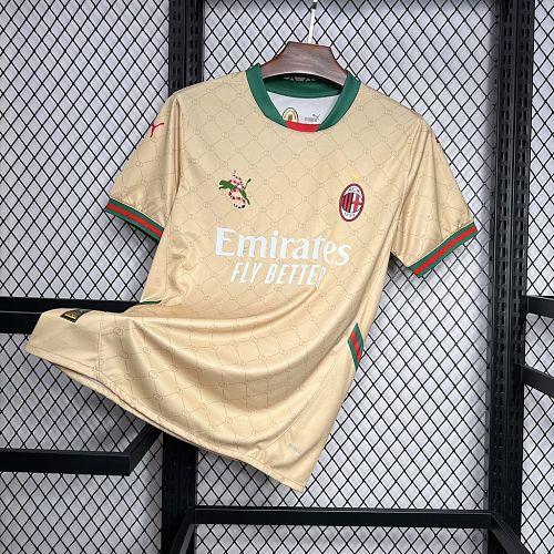 Camisa AC Milan 24/25 Gucci co-branded edition