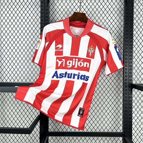 Camisa Sporting de Gijon 08/09 Casa Retrô