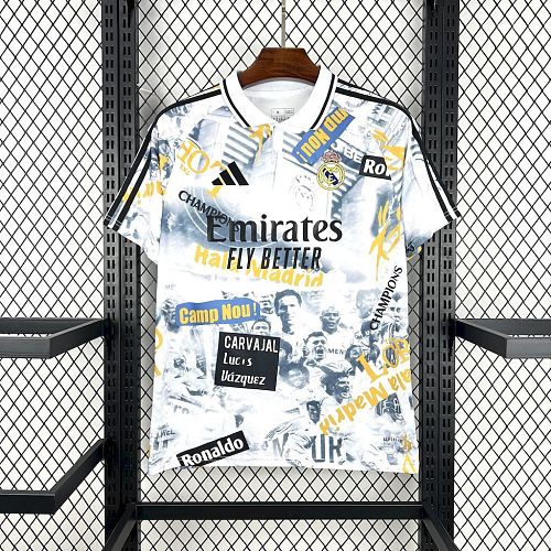 Camisa Real Madrid 25/26 Glory Graffiti Board