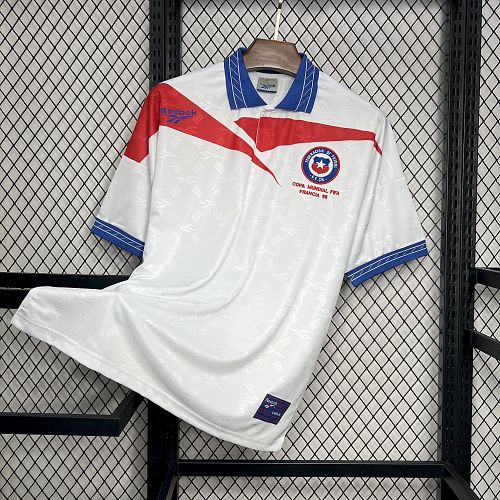 Camisa Chile 1998 Fora Retrô