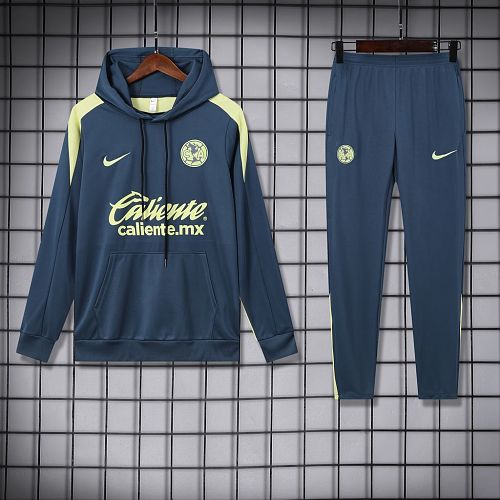 Camisa Club America Royal Blue 2025/26 Football Hoodie kit