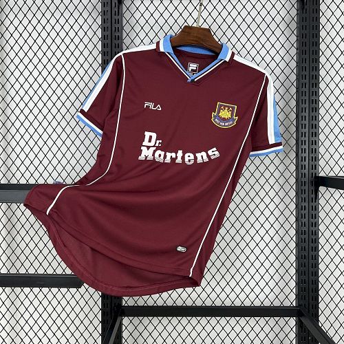 Camisa West Ham United 99/01 Casa Retrô