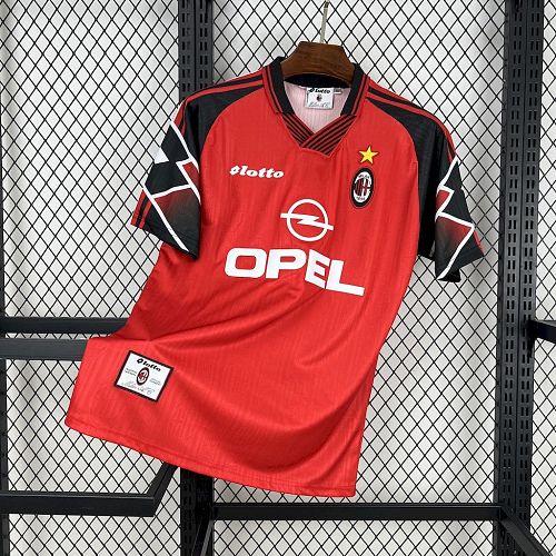 Camisa AC Milan 1998-99 Fora Red Retrô