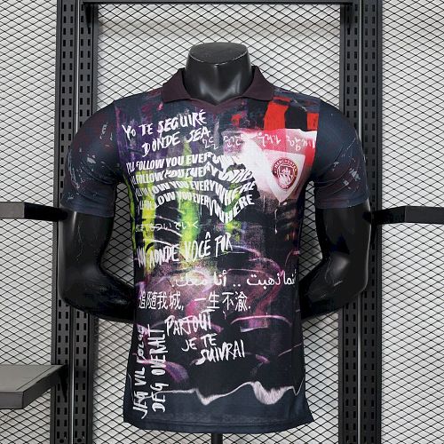 Camisa Manchester City 25/26 Black color Especial edition Versão Jogador