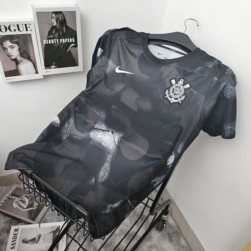 Camisa Corinthians Pré-Jogo black 2025/26 Soccer