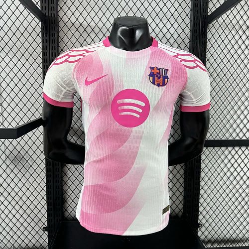 Camisa Barcelona 25/26 Especial Edition Pink Versão Jogador