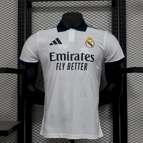 Camisa Real Madrid 25/26 White Especial edition Versão Jogador