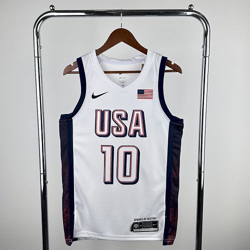 Camisa Olimpic USA 2024 TATUM10 Casa