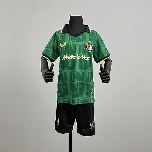 Kit Infantil Feyenoord 25/26 Green Size 16/28