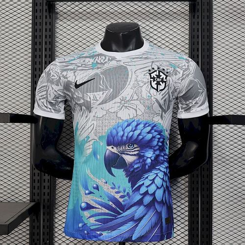 Camisa Brasil White Parrot Edition 2025 Versão Jogador