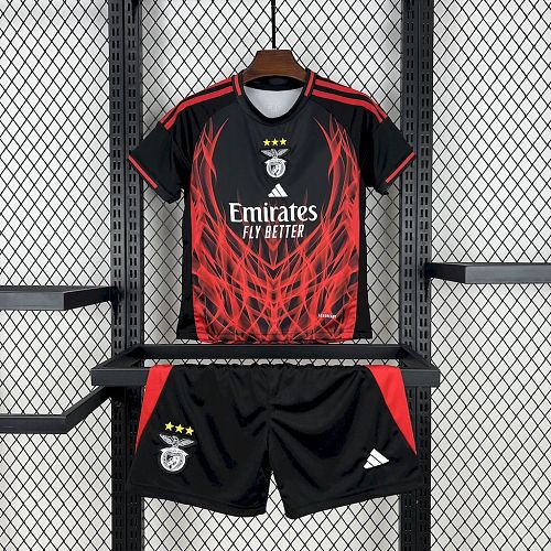 Kit Infantil Benfica Black Conceito 2025/26
