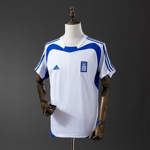 Camisa Grécia Fora 2004 Retrô