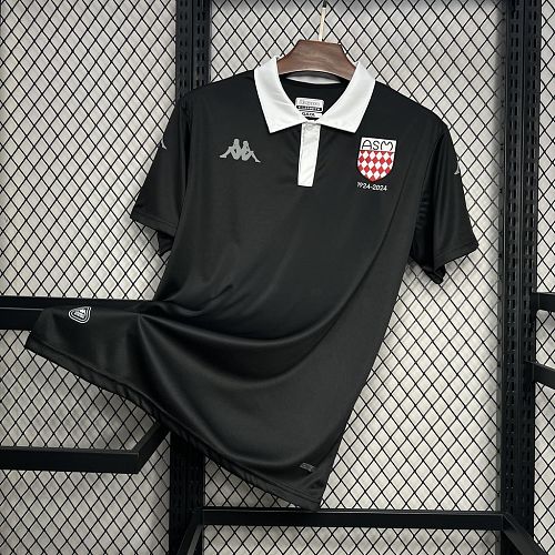 Camisa AS Monaco 24/25 Black commemorative edition