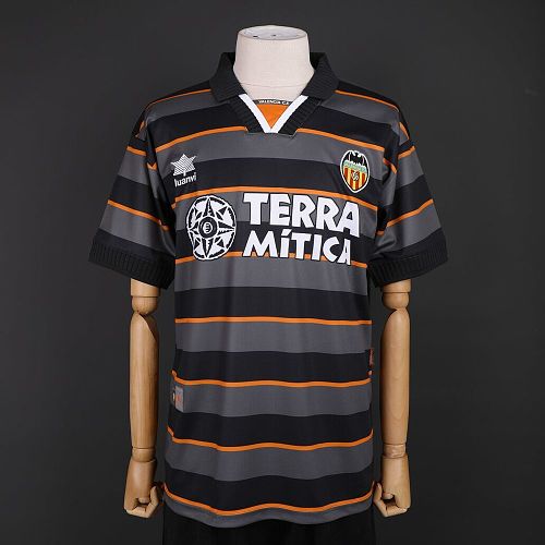 Camisa Valencia CF Terceira 1999/00 Retrô