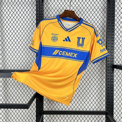 Camisa Top 1:1 Tigres UANL Casa 2025/26