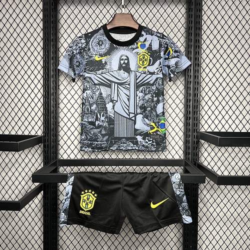Kit Infantil Brasil 24/25 Especial Edition Gray