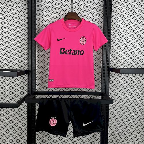 Kit Infantil Sporting CP 24/25 Pink October