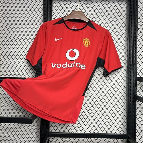 Camisa Manchester United 02/04 Casa Retrô