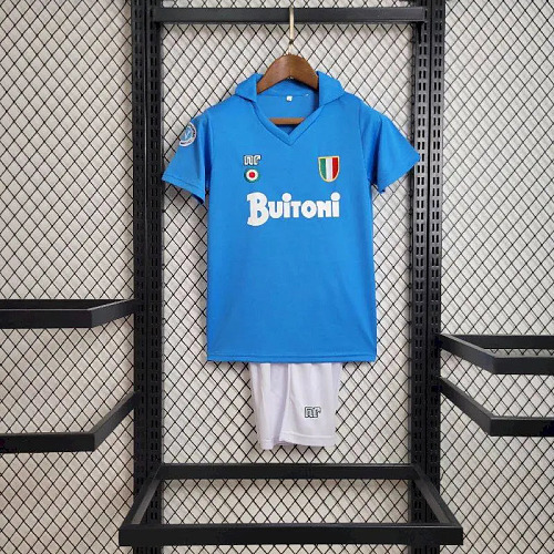 Kit Infantil Napoli 87/88 Casa Retrô