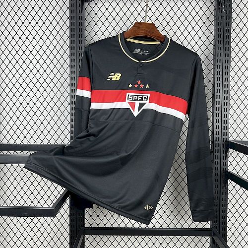 Camisa Sao Paulo 25/26 Manga Longa Terceira