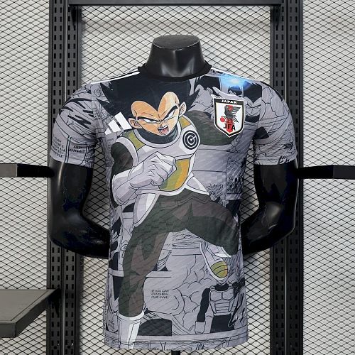 Camisa Japão 25/26 ベジータ四世 Black Versão Jogador