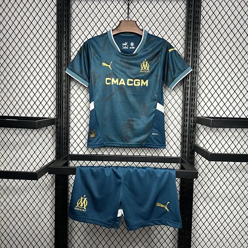 Kit Infantil Olympique Marseille 24/25 Fora