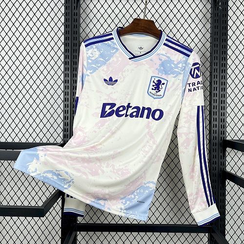 Camisa Aston Villa 25/26 Terceira Manga Longa