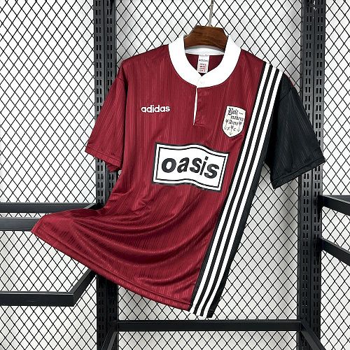 Camisa Oasis x Bolt Makers Arms 1996 Conceito