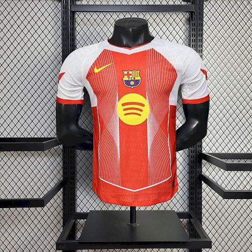 Camisa Barcelona 25/26 orange Especial edition Versão Jogador